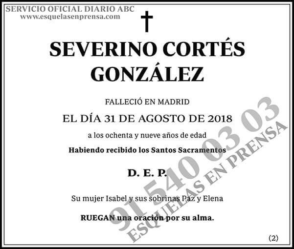 Severino Cortés González